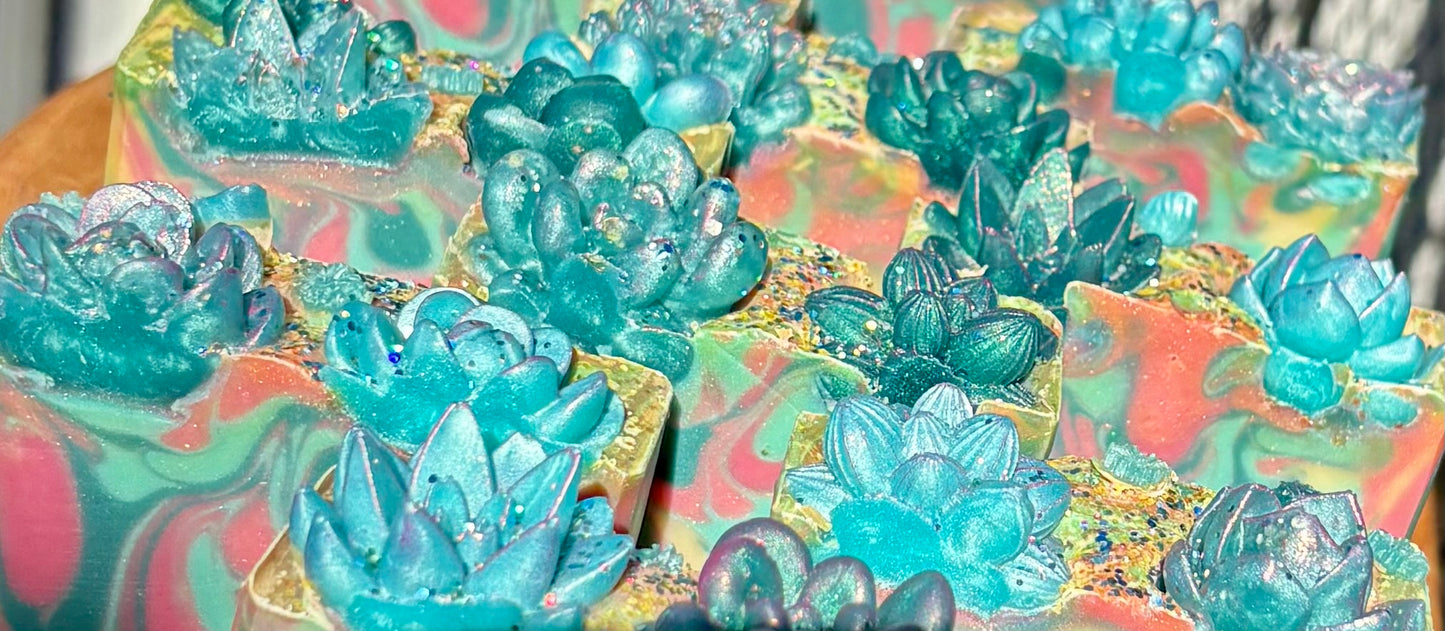 Baja Desert Succulent Artisan Soap