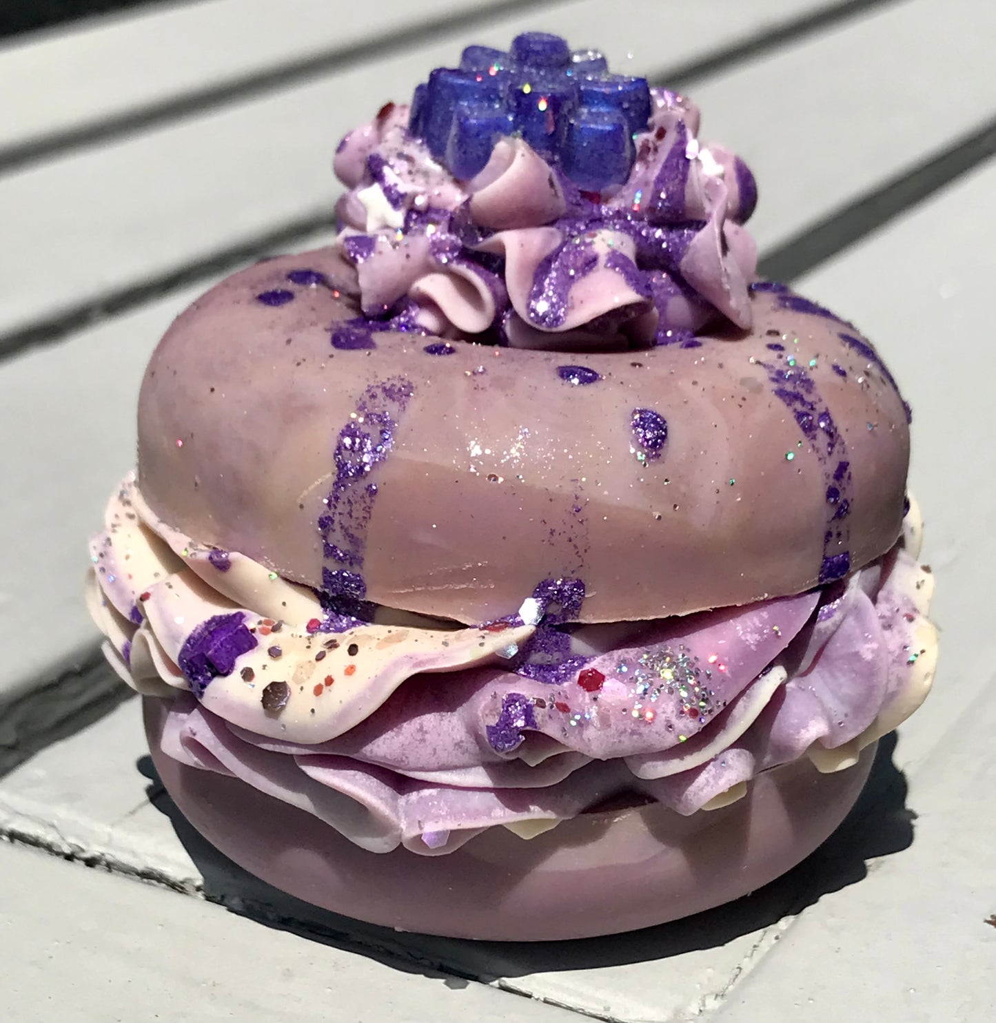 Grape Soda Cupcake Artisan Soap