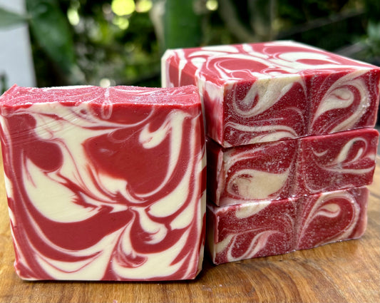 Peppermint Swirl Artisan Soap