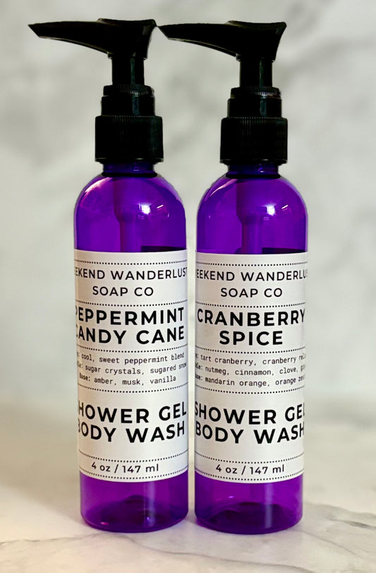 Shower Gel Body Wash - Winter Fragrances