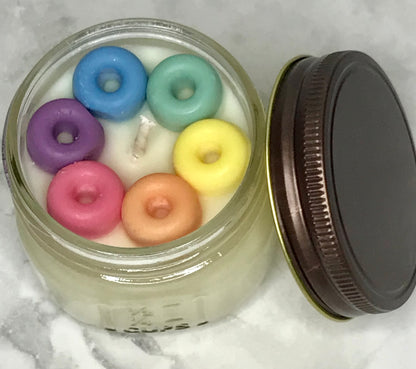 Fruit Loops | Square Mason Jar Soy Candles