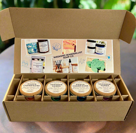 Box of 4 candles