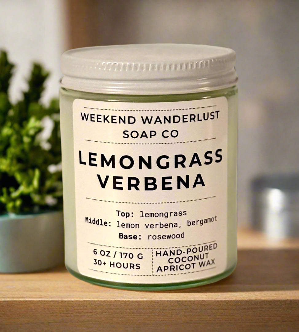 Lemongrass Verbena candle