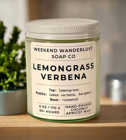 Lemongrass Verbena candle