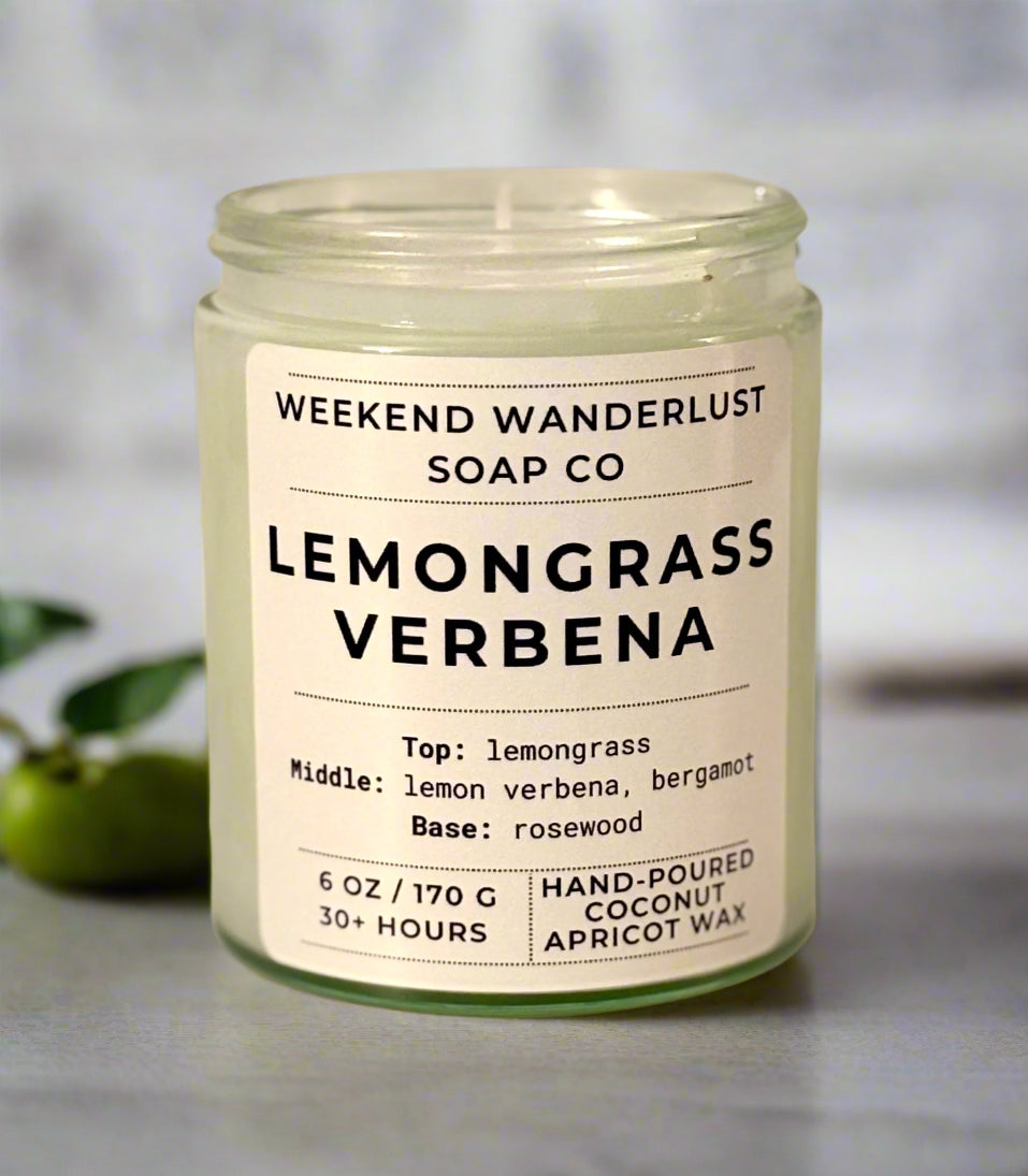 Lemongrass Verbena candle