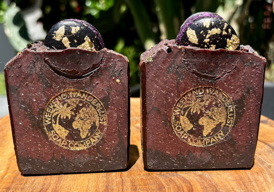 Midnight Blueberry Macaron Artisan Soap