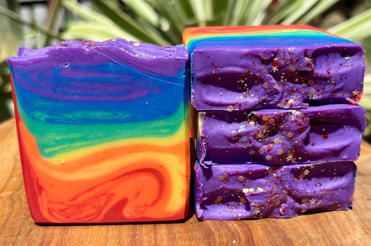 Rainbow Sunset Artisan Soap