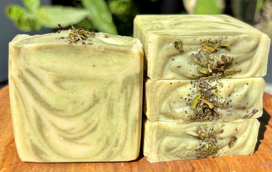Japanese Matcha Bergamot Artisan Soap