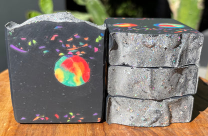 Rainbow Volcano Artisan Soap