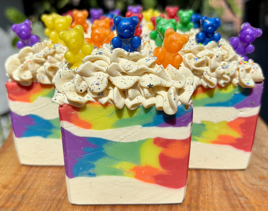 Rainbow Gummy Bear Artisan Soap