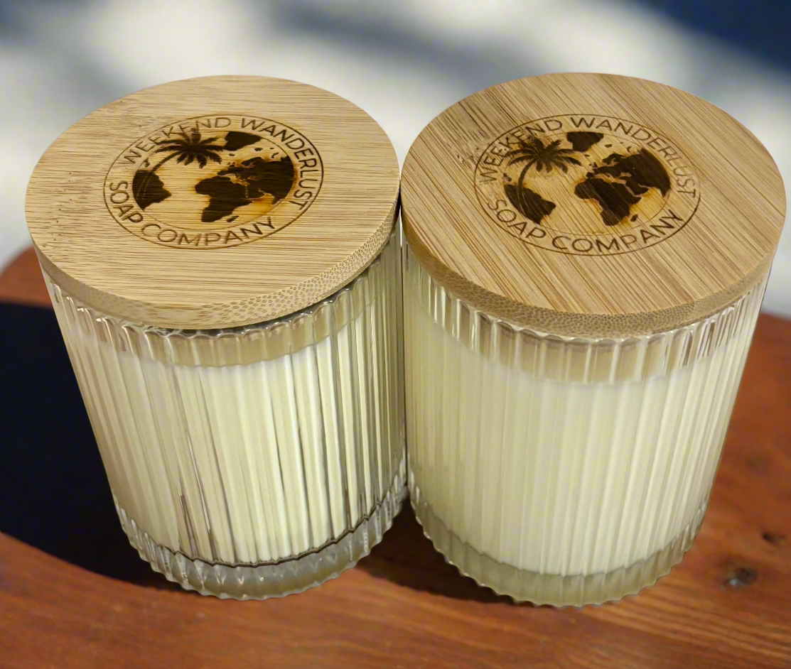 Isola di Capri | Ribbed Glass Soy Candle