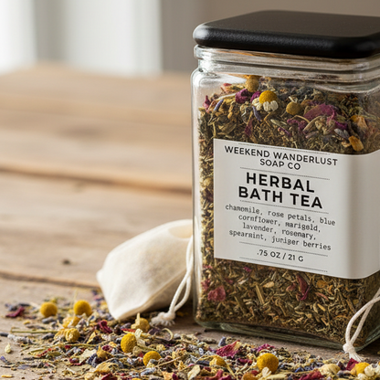 Natural, Herbal Bath Tea Soak