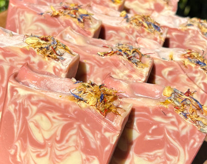 Bohemian Wanderlust Rose Clay Artisan Soap