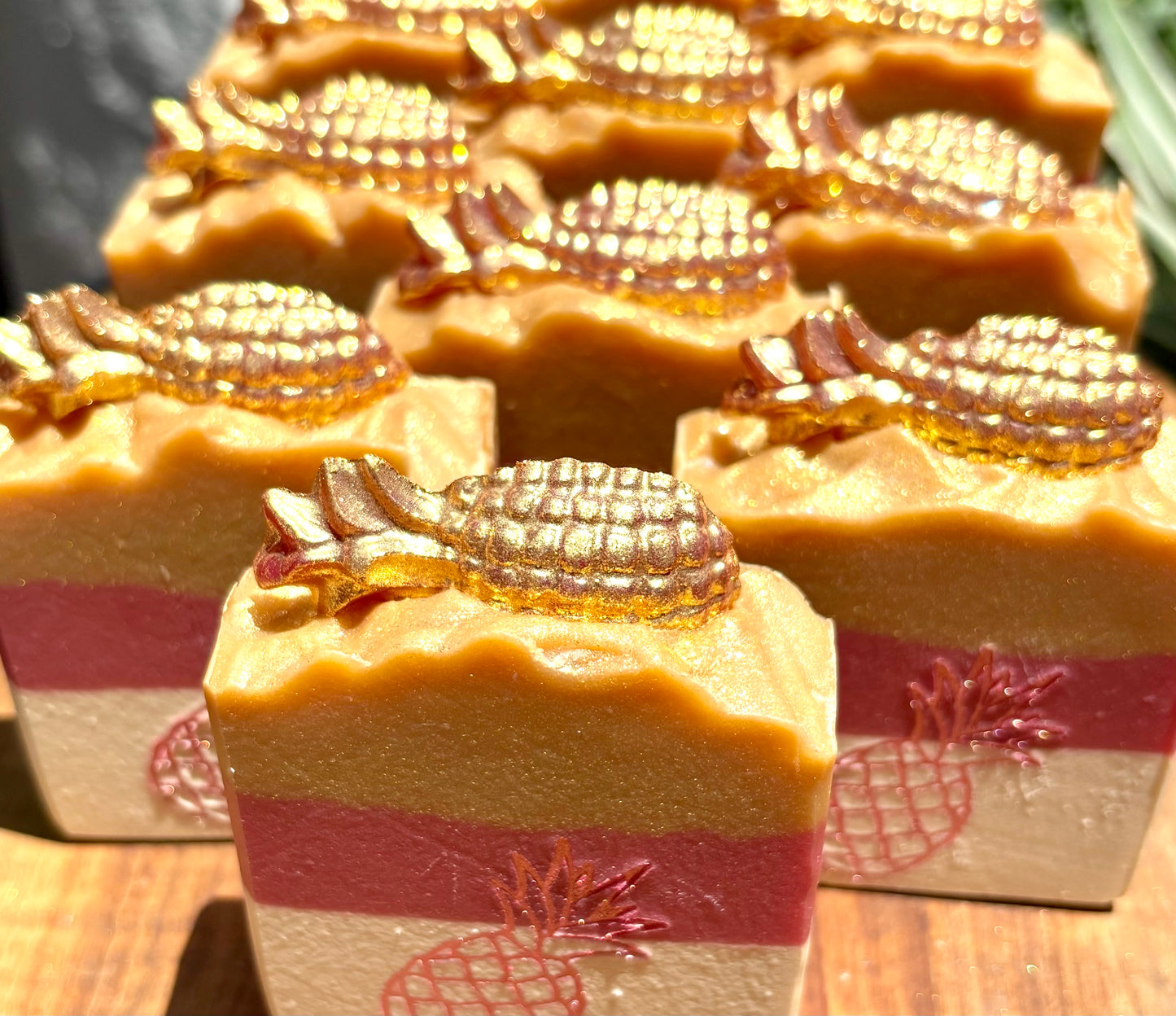 Pink Pineapple Smoothie Artisan Soap