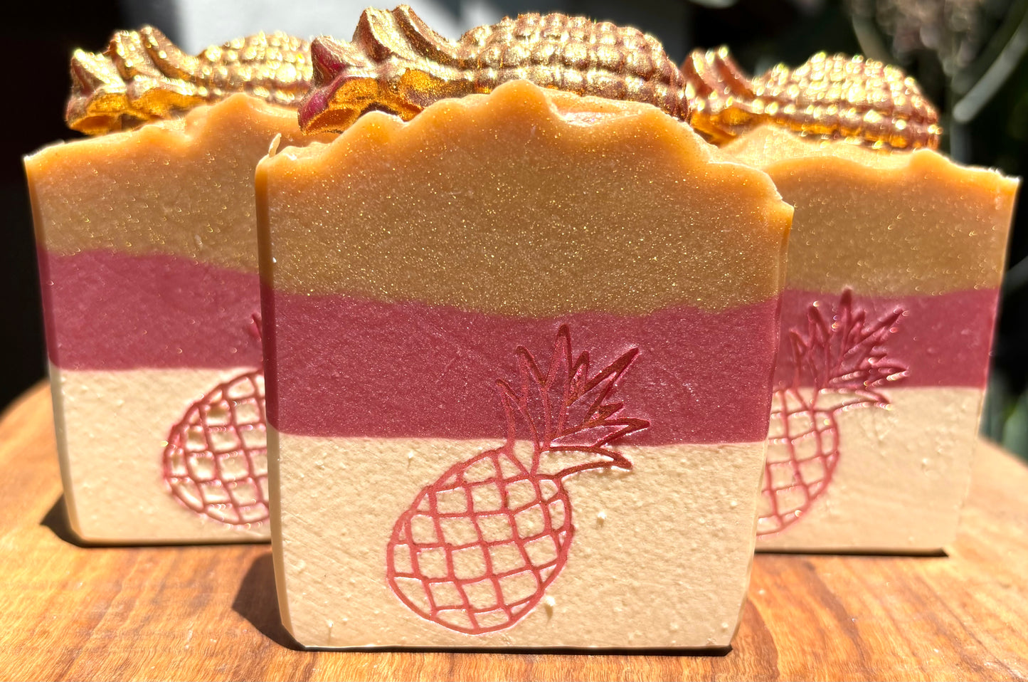 Pink Pineapple Smoothie Artisan Soap