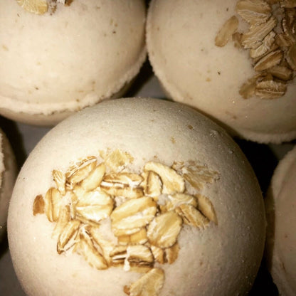 Soothing Oatmeal Bath Bombs